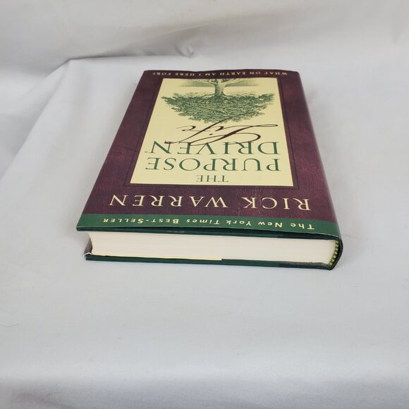 The Purpose Driven Life By Rick Warren What On Earth Am I Hear For? Hardback - Picture 4 of 10